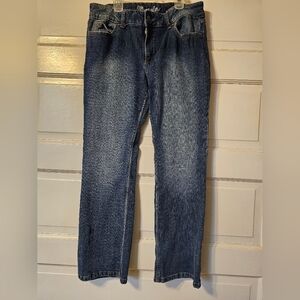 Womans 13x32 Wrangler Dark Blue Bootcut Jeans